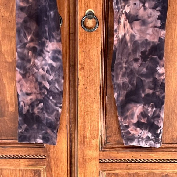 NWOT Lululemon Align High-Rise leggings | Diamond Dye Graphite Grey Pink Pastel - Picture 6 of 12